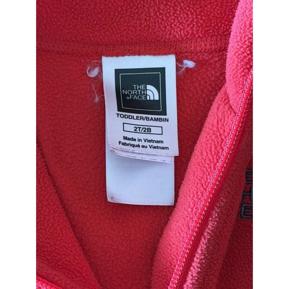 The North Face Quarter Zip Fleece Pullover Toddler Sz 2T Winter‎ Snow Layering